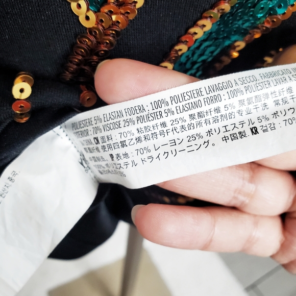 Revolve - Endeless Rose Sequin Embellished Bodycon Long Sleeve Mini Dress - Picture 12 of 14